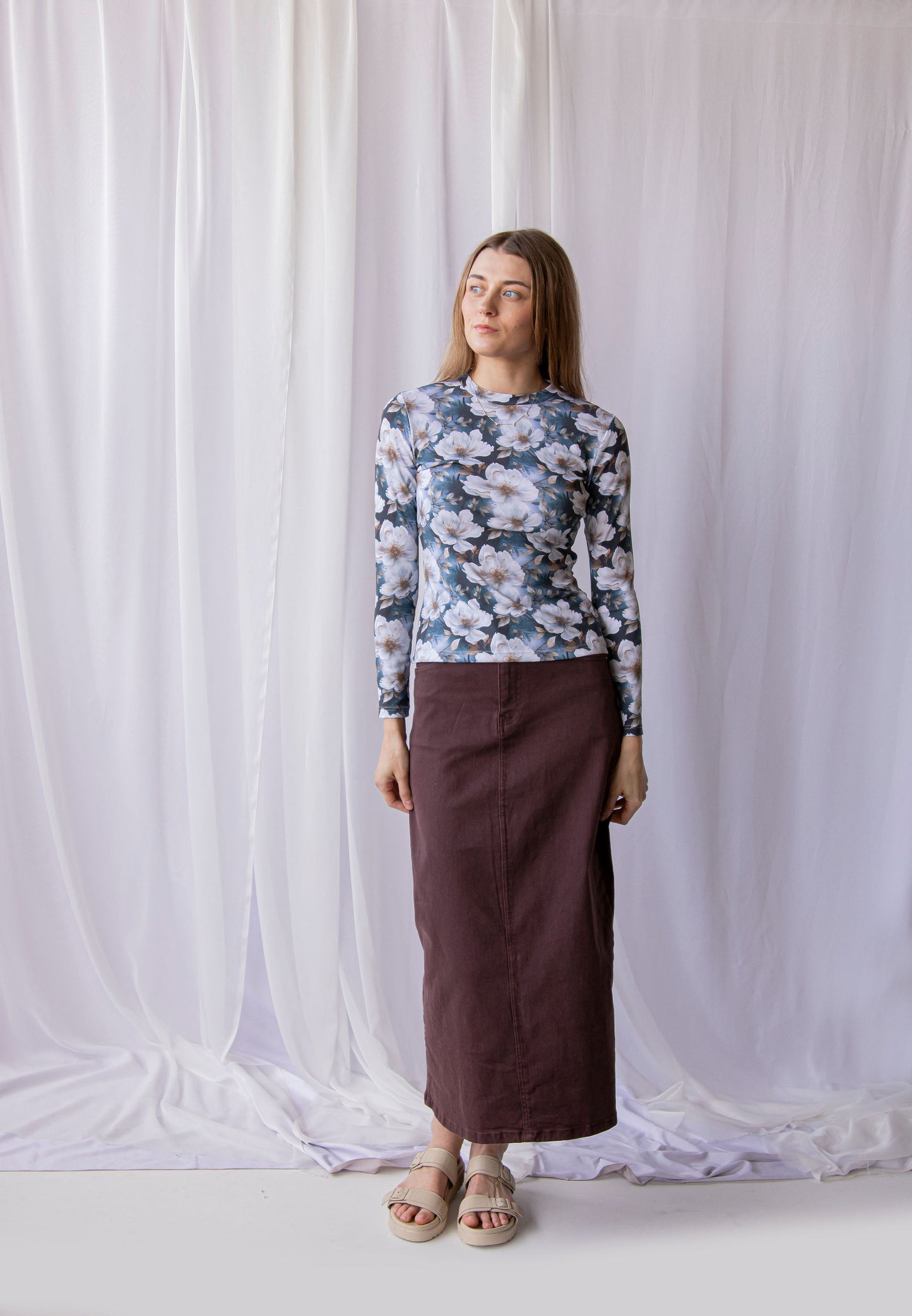 Fig Jean skirt