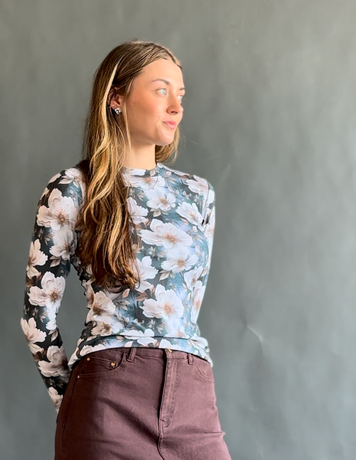 Fig Jean skirt