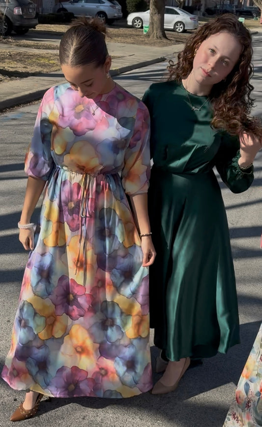 Emerald dress F/W 2024