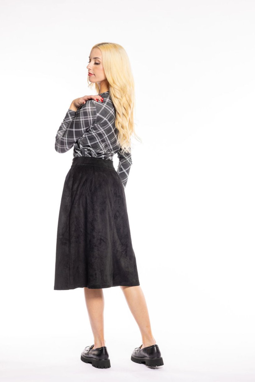 Luxe Suede Skirt