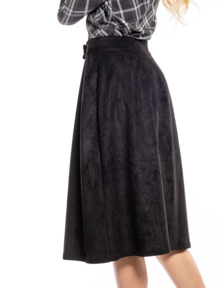 Luxe Suede Skirt