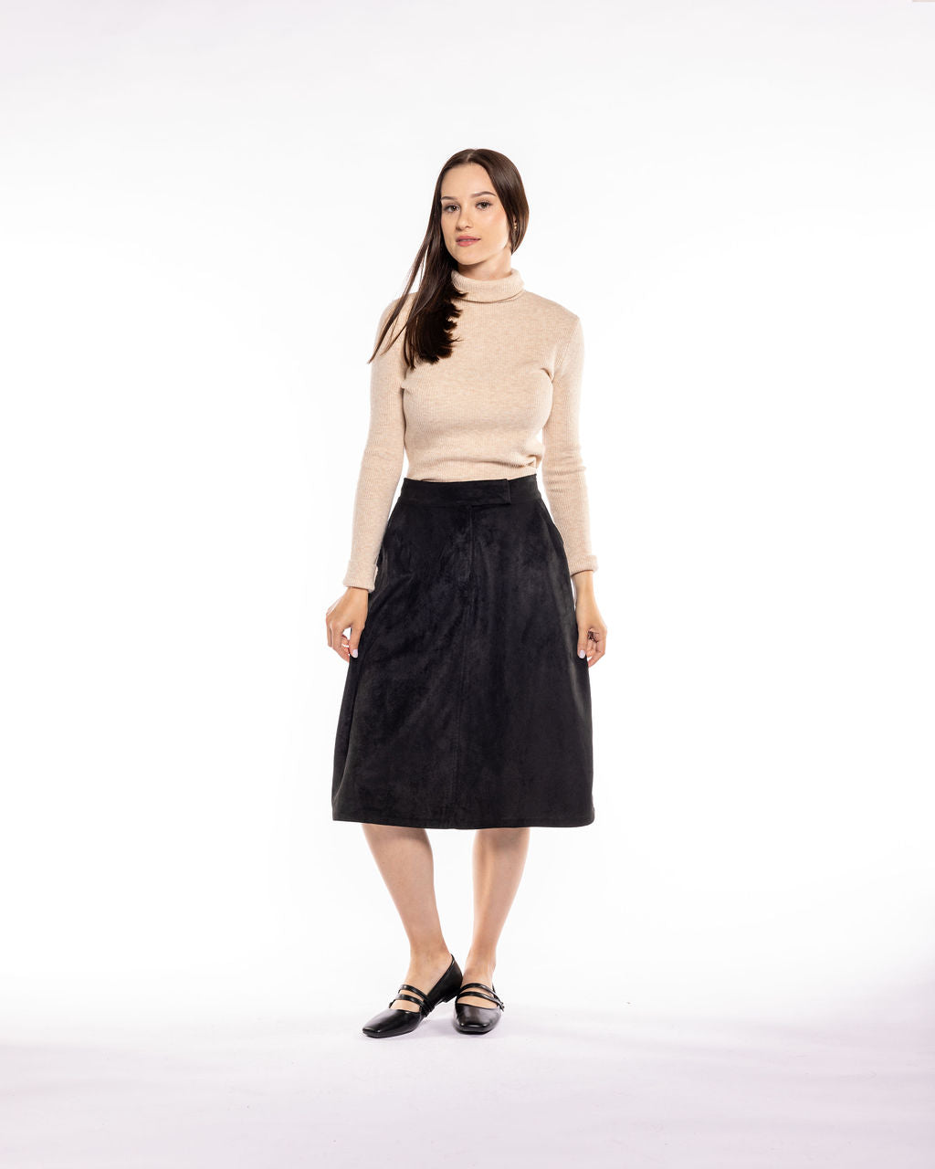 Luxe Suede Skirt