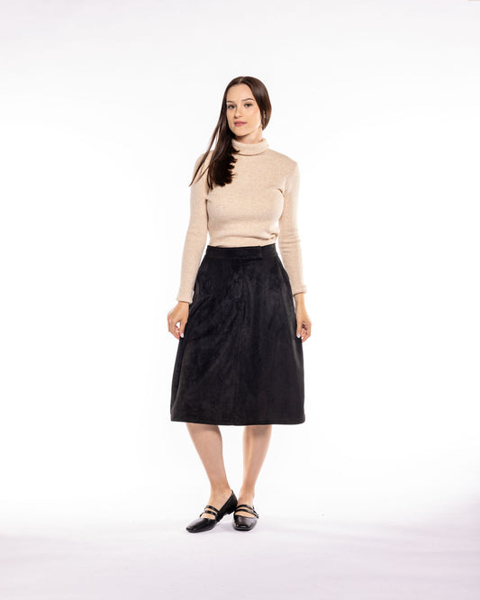 Luxe Suede Skirt