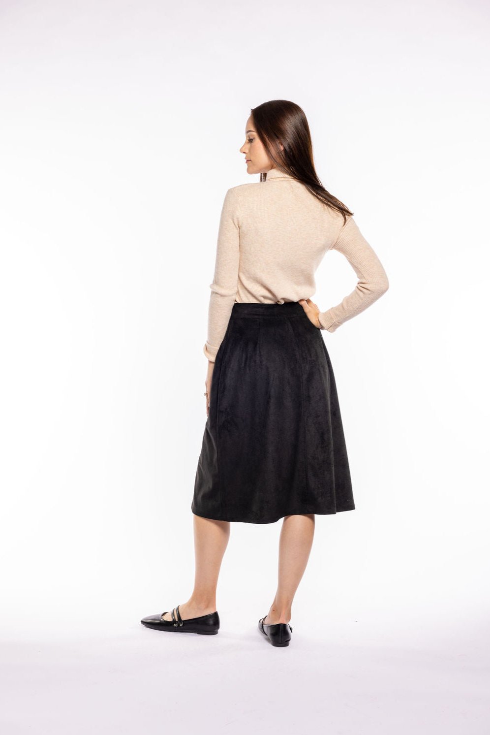 Luxe Suede Skirt