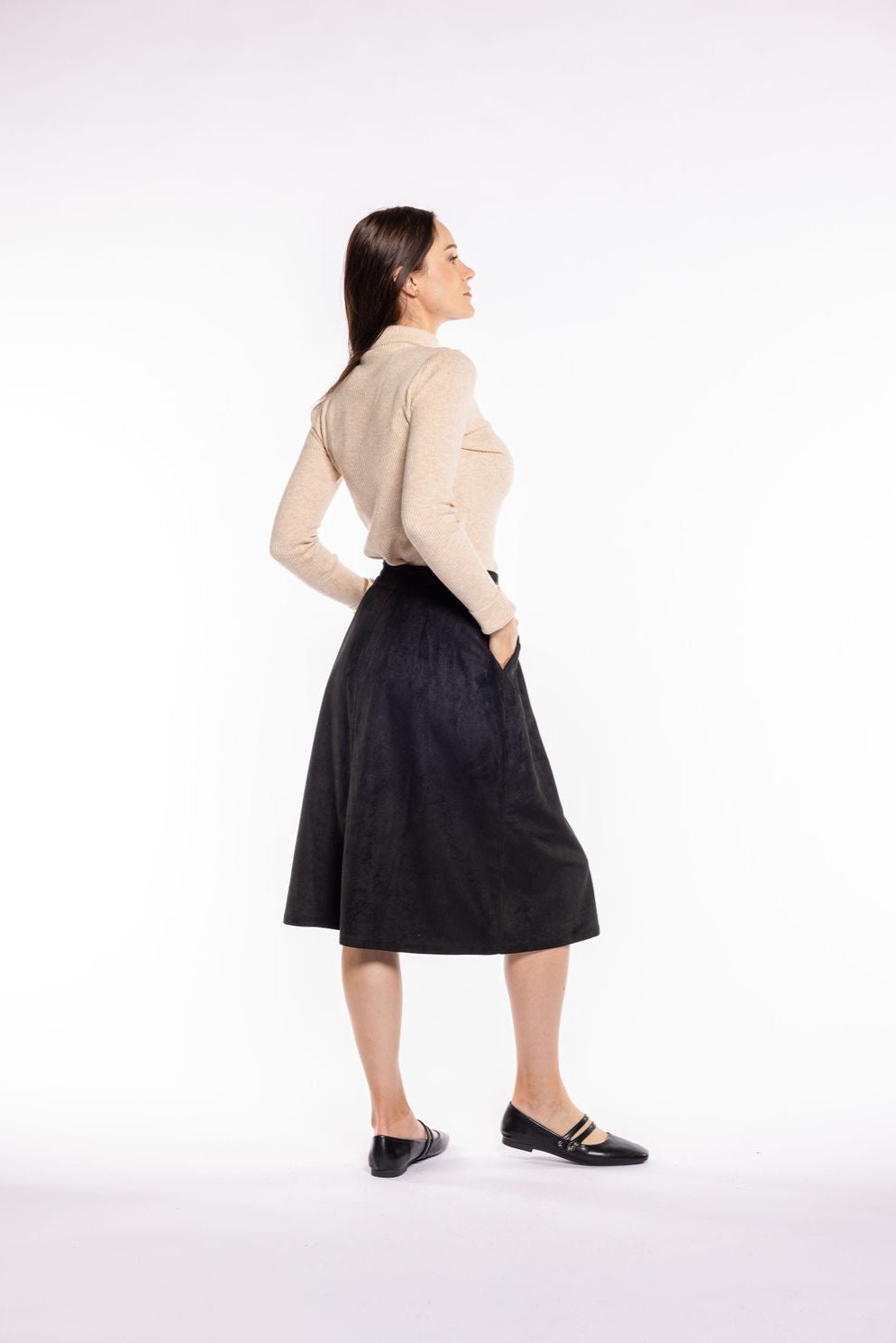 Luxe Suede Skirt