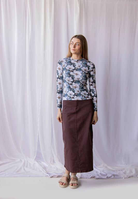 Fig Jean skirt